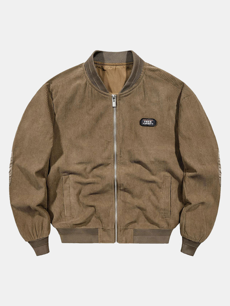 Corduroy Bomber Jacket